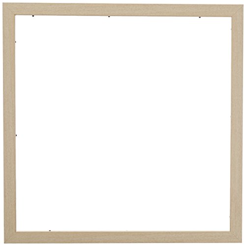 ArtToFrames 20x20 Inch Brown Picture Frame, This 1.25" Custom Poster Frame is Natural Oak - Barnwood Style, for Your Art or Photos, WOM76808-972-20x20