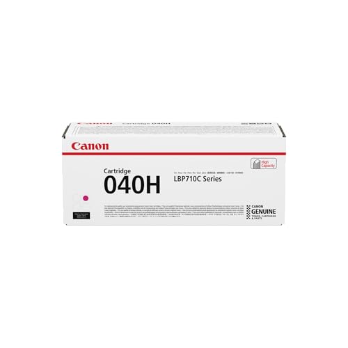 Canon Cartridge 040 H M Toner Magenta Rendement 10000 Pages (Emballage Carton)