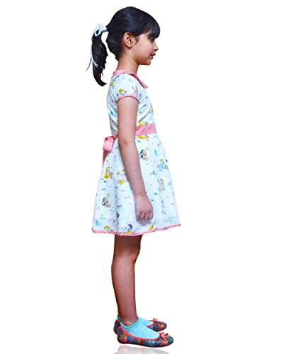 Image of Ivory Peach Frock 25x26 (L x B)