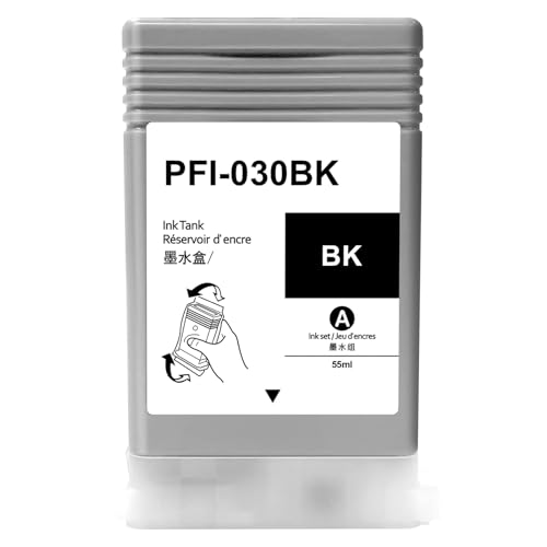 Encre PFI-030BK pigmentée noire pour imprimante Canon TM-240 TM-340 TA-20 consommable traceur