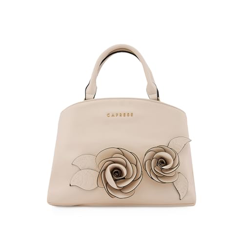 Image of Caprese Bloom Satchel Small Bag for Women with Adjustable & Detachable Strap|Versatile Shoulder, Crossbody & Handheld Bag for Work, Travel, and Everyday Use, Spacious with Multiple Compartments