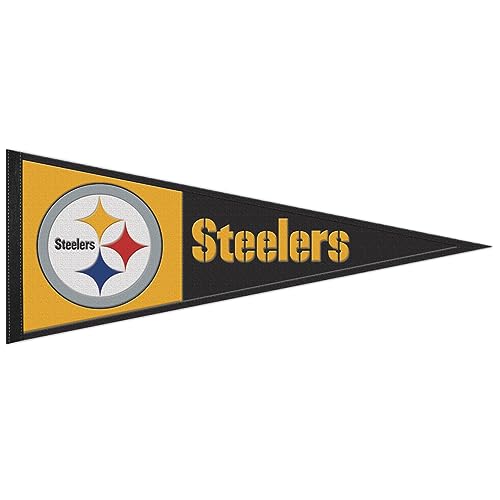 Fanion NFL Pittsburgh Steelers cadeau idéal pour fan de foot américain