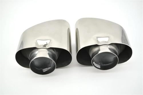 Embouts d'échappement en inox chromé pour BMW X5 E70 2000-2016