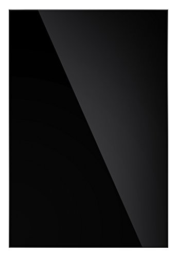 STIEBEL ELTRON RHB 500 234423 Radiateur radiant mural avec façade en verre sans cadre Noir