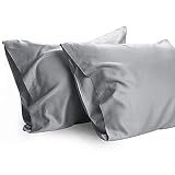 Hansleep Kids Bamboo Pillowcases Set of 2 - Cooling Silky Soft Pillowcases - Natural Organic Pillowc