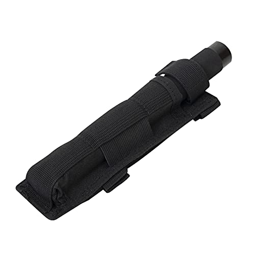 Support de bâton Molle noir Rothco étui tactique fixation sangle