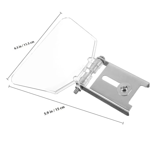 Protector ocular para amoladora con blindaje transparente y soporte resistente 3