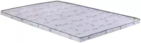 Colchonete Casal D20 Pillow Top Macio Antiácaro e Antifungo 128x188x4cm – Conforto para Viagem Visita e Camping
