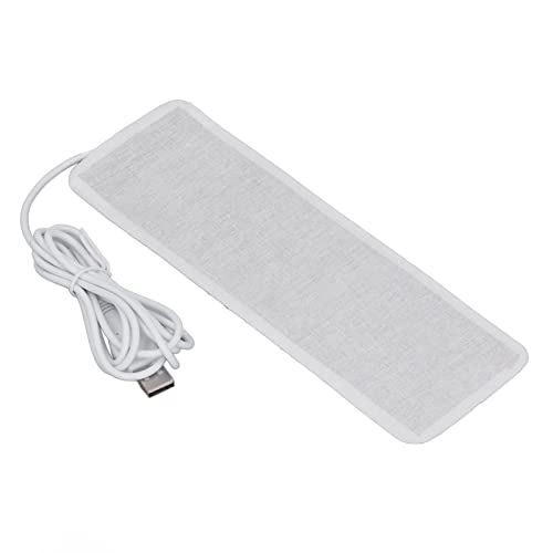 DOUH Coussin Chauffant, Cordon d'alimentation 150 Cm 5 V Coussin Chauffant éLectrique Lavable en Machine pour Le Bureau pour Une Taille Chaude Cover