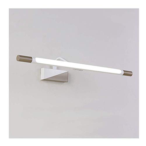 Applique LED Salle de Bain Bois Massif Luminaire Miroir Vintage 11W