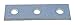 Channel Flat Plate, Silver