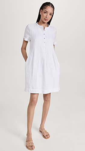 Image of Faherty Women's Gemina Basketweave Dress