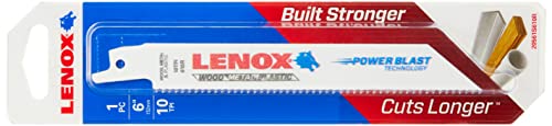 IRWIN Lâmina para Serra Sabre de 150mm x 3/4 Pol. x 035 Pol. com 10 Dentes 20561S610R