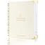 Linen Cream with Gold Corner