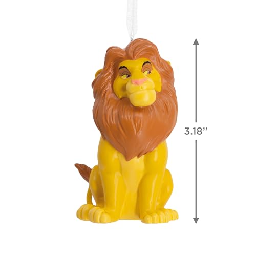 Hallmark Mufasa the Lion Ornament, The Lion King Tree Decoration, Disney Hanging Ornament, Christmas Hanging Ornament, Gifts for Christmas