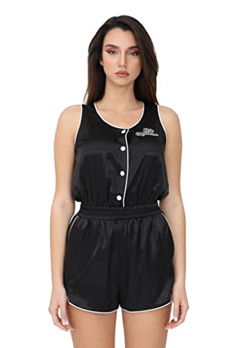 Combinaison short femme Love Moschino salopette satin stretch chic
