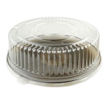 FINELINE SETTINGS Platter Pleasers Tray Lid 18in PET Clr Dm, 25 CT