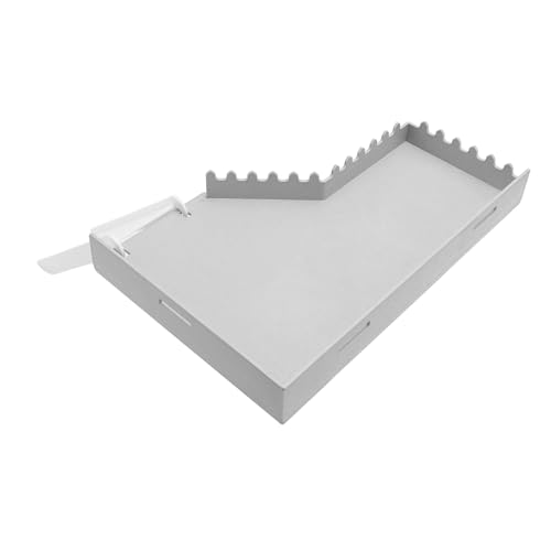 AKLOSIPY Plataforma S y F Hamster con Escalera - Área de Ejercicio y Descanso de Animales Versátiles para Guinea y Más (L Forma)
