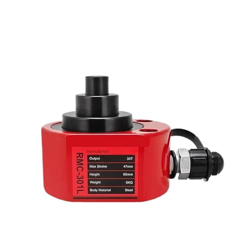 Ariete idraulico, Cilindro idraulico multistadio RMC-301L 30T Cilindro idraulico diviso Attrezzatura di sollevamento portatile per uso a lungo termine