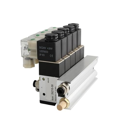 Électrovanne normalement fermée 3V110-06-NC bloc 2 stations 24V CC