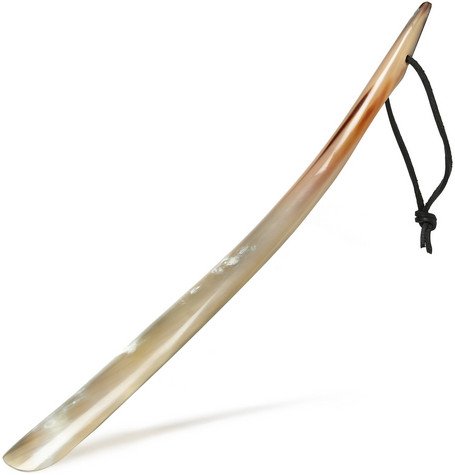 Shoe Horn Made with Real Horn Handmade. Easy Grip Long handle Shoehorn for Men,Women Seniors, Pregnancy, Elderly, back pain, tall people and kids Shoes & Boots.Best Gift Idea Home or Travel Use.(17'') - Thumbnail 5