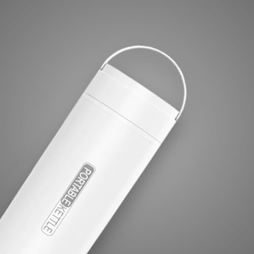 Image of 2 in 1 Portable Electric Kettle & Travel Bottle 450ML | Fast Boil Water Heater | 4 Temperature Settings | Digital Touch Control | Auto Shut Off | Tea Coffee & Baby Milk Warmer