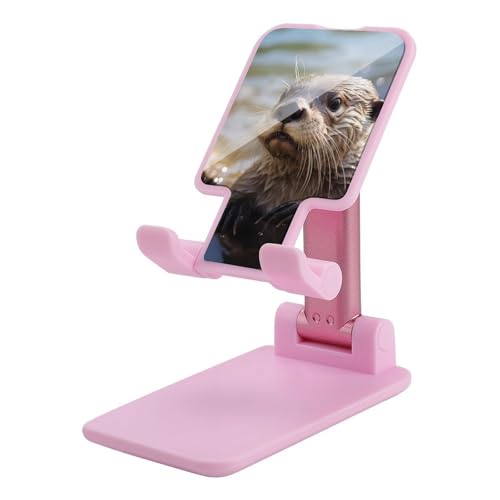 Support de téléphone loutre mignon et pliable, idée cadeau originale pour bureau et iPhone
