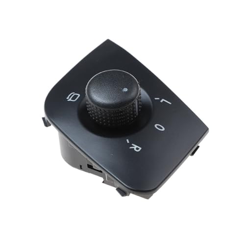 6J1959565A 6J1959565 Rear Mirror Switch 2627575610 2008-2015 Fit for Seat Ibiza V 6J Control Knob Button Car Interior Accessories(6J1959565)