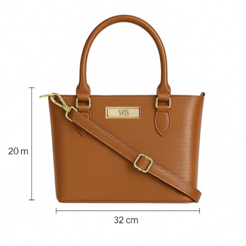 Kit 3 Bolsas Feminina Grande + Media + Baú (Marrom)……
