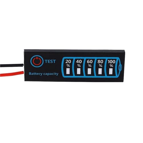 Indicateur de niveau de batterie Lithium et plomb-acide 5-30V, module voltmètre de haute précision