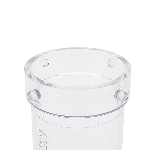 Image of Camco Clear RV Sewage Hose Adapter - Extend Your Sewer Hose Outlet & See When the System is Fully Rinsed - Camper Sewer Hose Extender Measures 5 Inches (39572)