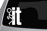 Seek Racing F IT Decal Cool CAR Truck Bumper Sticker
