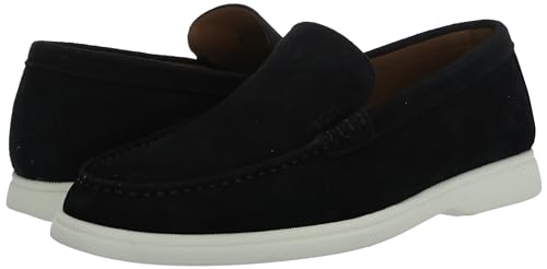 Image of BOSS Womens Smooth Suede Sneaker Sole Loafers