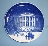 Christmas in America: Christmas Eve in the White House Collectors Plate