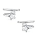 925 Sterling Silver Star Earrings for Women Teen Girls Fashion Wrap Earrings