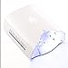 KIARA SKY UV Nail Lamp, LED Nail Lamp, Cordless & Rechargeable Nail Dryer Flash Cure UV Light for Gel Nail Polish - Beyond Pro II, White
