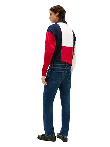 Image of Tommy Hilfiger Men's Straight Fit Stretch Jeans for Men