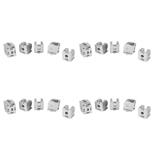 KEALBAUS 2020 Series Zinc Alloy Pivot Joint for Aluminum Extrusion Profile 2020 Series, Flexible Pivot Joint for Aluminum Profile 2020