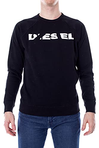 Image of Diesel Mens Mens S-Orestes-Bro Sweatshirt in Black - XL