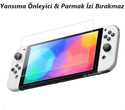 Engo Switch OLED 7 inç Mat Ekran Koruyucu Oyun Konsolu - Görsel 5