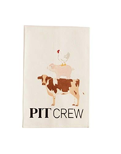 Mud Pie BBQ Cotton Towels (Pit Crew)