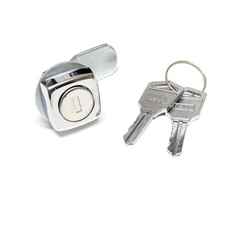 Round Cabinet Cam Lock for Home Drawer Strorage-Box Locker Hardware MMS500 1Pcs(B)