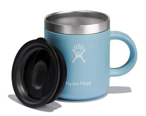 Hydro Flask Mug - Stainless Steel Reusable Tea Coffee Travel Mug Rain - Vacuum Insulated, Bpa-Free, Non-Toxic(Rain) #TOP1