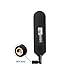 POBADY Dual Band WiFi 2.4GHz 5.8GHz Antenna 18dBi High Gain Omnidirectional Glue Stick Antenna SMA Male Connector Antenna for WiFi Router Wireless Network Card (Black,1pcs)