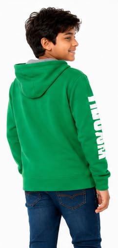 Image of T2F Boy's Cotton Regular Fit Hooded Sweatshirt
