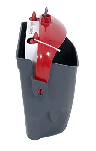 Petmate Clean Response Swivel Bin & Rake Pooper Scooper, Plastic Handle