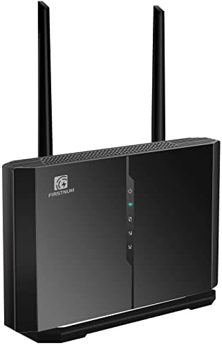 Firstnum CPE C2 WiFi Router with SIM Card Slot, 4G LET CAT7 300 Mbps WiFi Router, Portable Travel Router, Long Range Wireless Router Outdoor/Indoor 802.11a/b/n/g/ac 1200Mbps for Home/Truck/RV