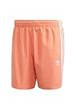  adidas Originals Badeshorts Herren 3 Stipe Swims FM9877 Orange, Größe:XL