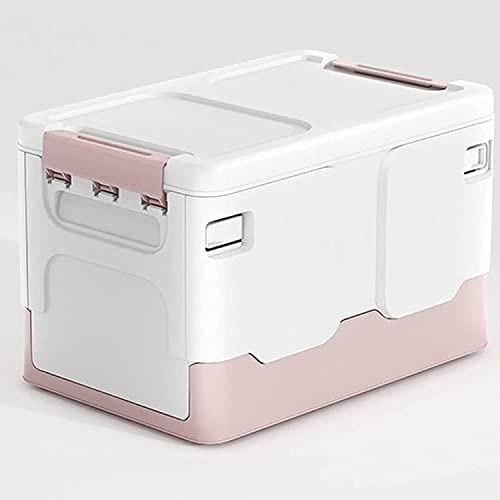 LOXNXDE Organisateur Coffre Voiture Organisateur de Coffre de Voiture Sac de Coffre Pliable boîte de Rangement de Coffre de Voiture, boîte de Rangement de Voiture Pliable-Pink||36.5 * 23 * 23CM