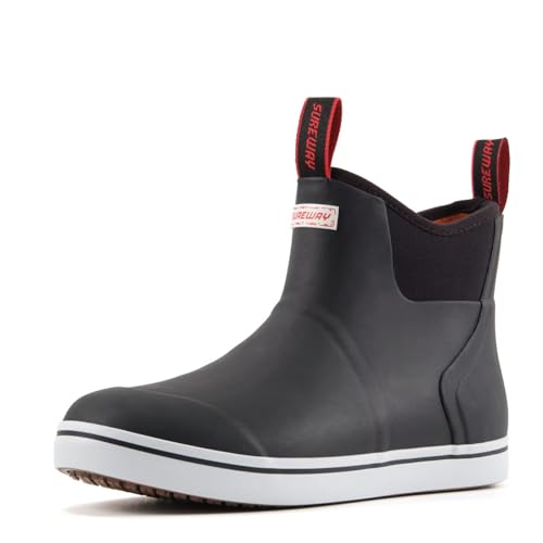 Image of SUREWAY Women's Deck Boots Professional Non-Slip Fishing & Ankle Deck Boot Waterproof Rain Boots